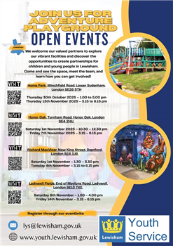 Adventure Playground Open Day flyer 600px